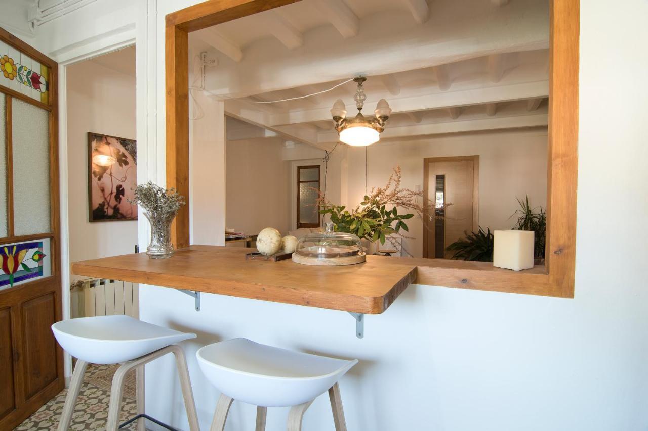 L'Hostatgeria Del Celler Apartment Porrera Bagian luar foto
