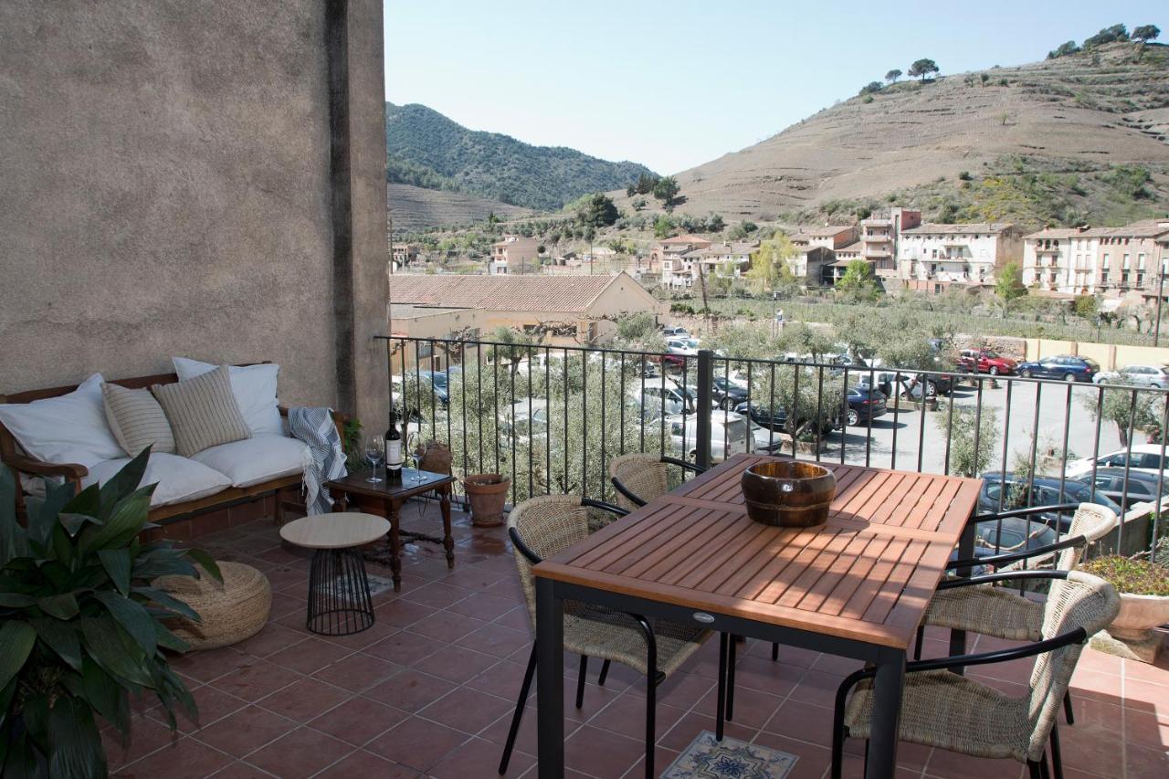 L'Hostatgeria Del Celler Apartment Porrera Bagian luar foto